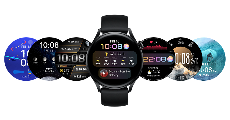 HarmonyOS, измерение температуры, SpO2, GPS и поддержка eSIM: в России стартовали продажи умных часов Huawei Watch 3 и Watch 3 Pro